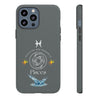 Pisces Cell Phone Cases - Tough - Gray