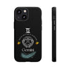 Gemini Cell Phone Cases - Tough - Black