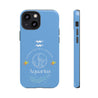 Aquarius Cell Phone Cases - Tough - Blue