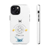Pisces Cell Phone Cases - Tough - White