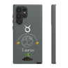 Taurus Cell Phone Cases - Tough - Gray
