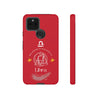 Libra Cell Phone Cases - Tough - Red