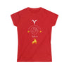 Aries Symbol & Element Women's Tee