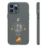 Leo Cell Phone Cases - Tough - Gray