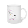 Libra Frosted Glass Mug