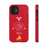 Aries Cell Phone Cases - Tough - Red