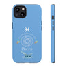Pisces Cell Phone Cases - Tough - Blue