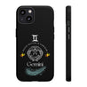 Gemini Cell Phone Cases - Tough - Black