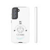Gemini Cell Phone Cases - Tough - White