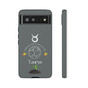 Taurus Cell Phone Cases - Tough - Gray