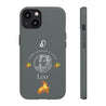 Leo Cell Phone Cases - Tough - Gray
