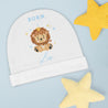 Leo Baby Beanie - Blue