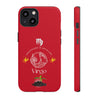 Virgo Cell Phone Cases - Tough - Red