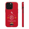 Capricorn Cell Phone Cases - Tough - Red
