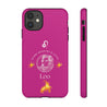 Leo Cell Phone Cases - Tough - Pink