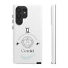 Gemini Cell Phone Cases - Tough - White