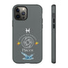 Pisces Cell Phone Cases - Tough - Gray