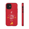 Leo Cell Phone Cases - Tough - Red