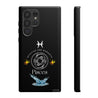 Pisces Cell Phone Cases - Tough - Black