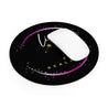 Libra Mouse Pad - Round & Black