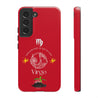 Virgo Cell Phone Cases - Tough - Red