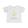 Libra Infant Fine Jersey Tee - Pink