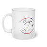 Scorpio Frosted Glass Mug