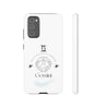 Gemini Cell Phone Cases - Tough - White