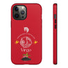 Virgo Cell Phone Cases - Tough - Red