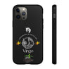 Virgo Cell Phone Cases - Tough - Black