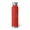 French Gemini Copper Vacuum Insulated Bottle, 22oz - Multiple Colors