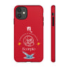 Scorpio Cell Phone Cases - Tough - Red