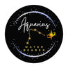 Aquarius Mouse Pad - Black