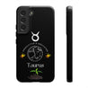 Taurus Cell Phone Cases - Tough - Black