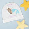 Capricorn Baby Beanie - Pink