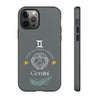 Gemini Cell Phone Cases - Tough - Gray