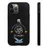Scorpio Cell Phone Cases - Tough - Black