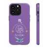 Scorpio Cell Phone Cases - Tough - Lavender