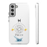 Pisces Cell Phone Cases - Tough - White