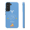 Aries Cell Phone Cases - Tough - Blue