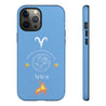 Aries Cell Phone Cases - Tough - Blue