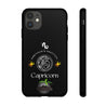 Capricorn Cell Phone Cases - Tough - Black