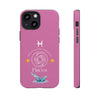 Pisces Cell Phone Cases - Tough - Pink