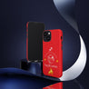 Sagittarius Cell Phone Cases - Tough - Red