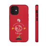 Virgo Cell Phone Cases - Tough - Red