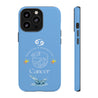 Cancer Cell Phone Cases - Tough - Blue