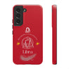 Libra Cell Phone Cases - Tough - Red
