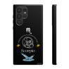 Scorpio Cell Phone Cases - Tough - Black