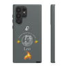 Leo Cell Phone Cases - Tough - Gray