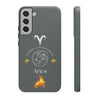 Aries Cell Phone Cases - Tough - Gray